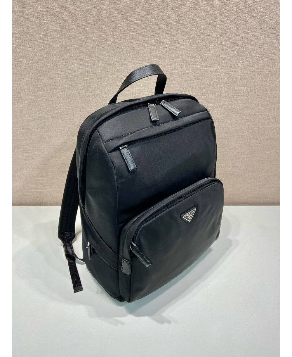 PRADA Re-Nylon and Saffiano leather backpack