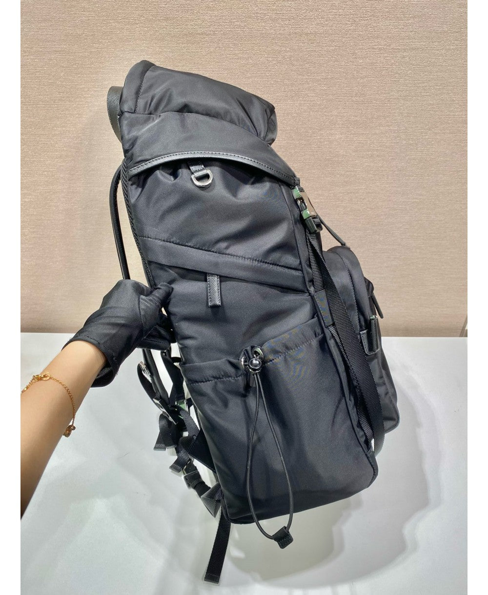 PRADA Re-Nylon and Saffiano leather backpack